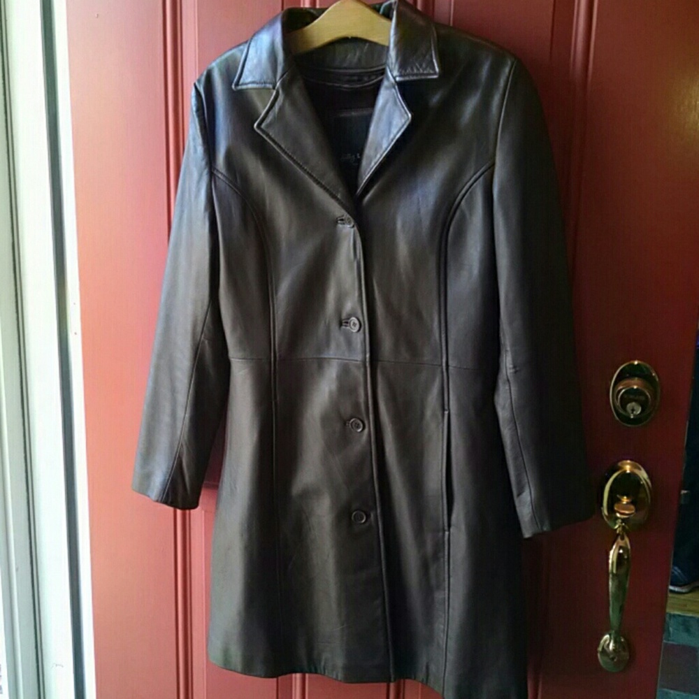 Leather Pant Coat